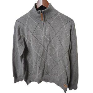 No. 99 Wayne Gretzky Collection Men’s 1/4 Zip Pullover Size Small Grey